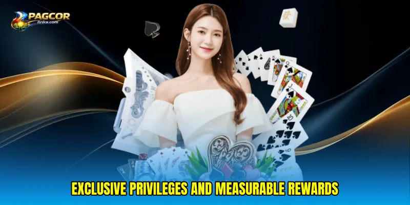 Exclusive privileges and measurable rewards