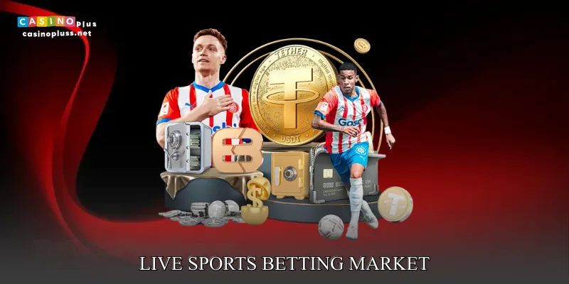 live sports betting market